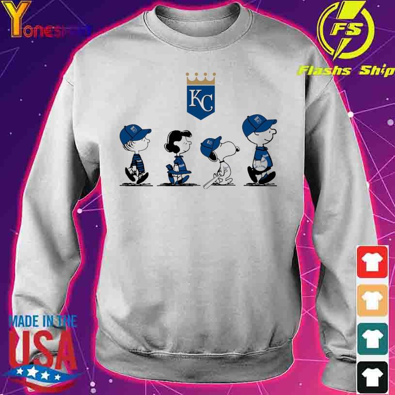 Kansas City Chiefs Logo Snoopy and Peanuts Characters Players Shirt ...