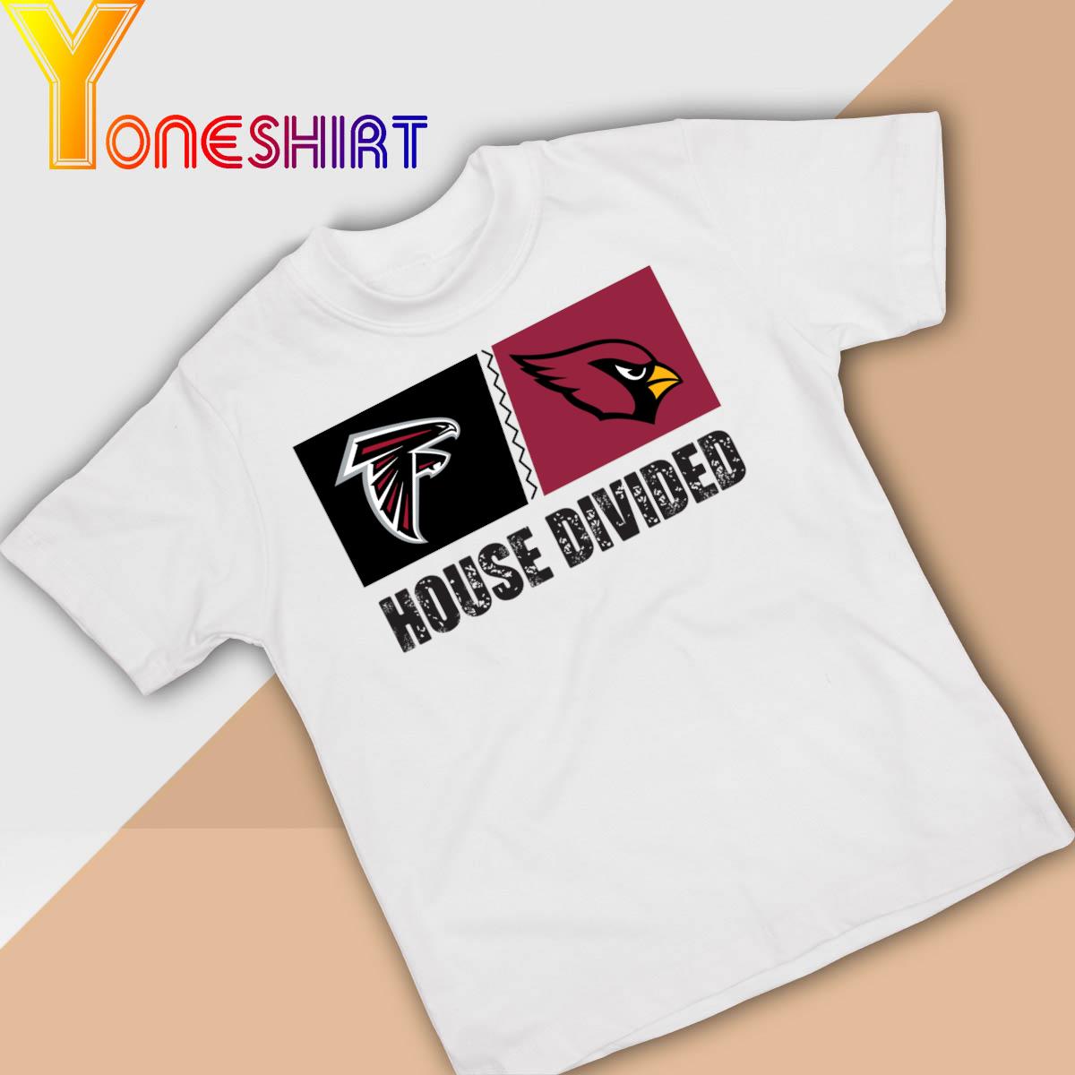 Atlanta Falcons vs Arizona Cardinals House Divided shirt