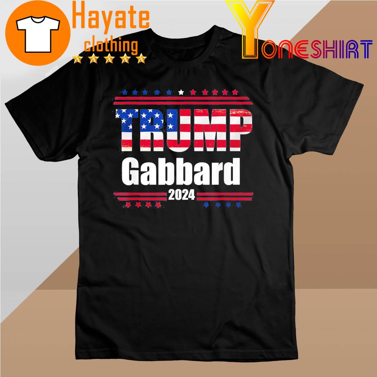 Donald Trump Tulsi Gabbard 2024 Usa Flag Shirt