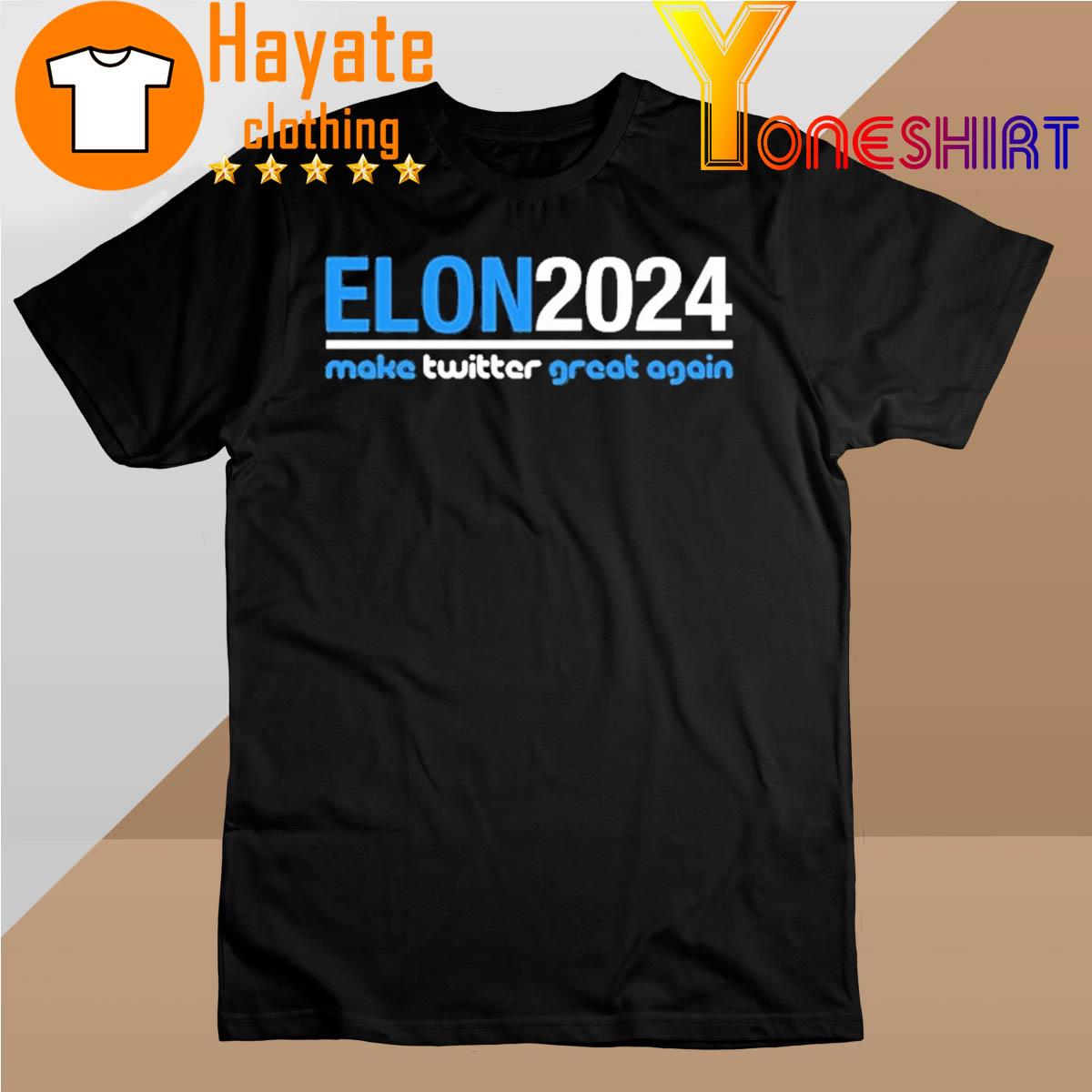 Elon 2024 Make Twitter Great Again shirt