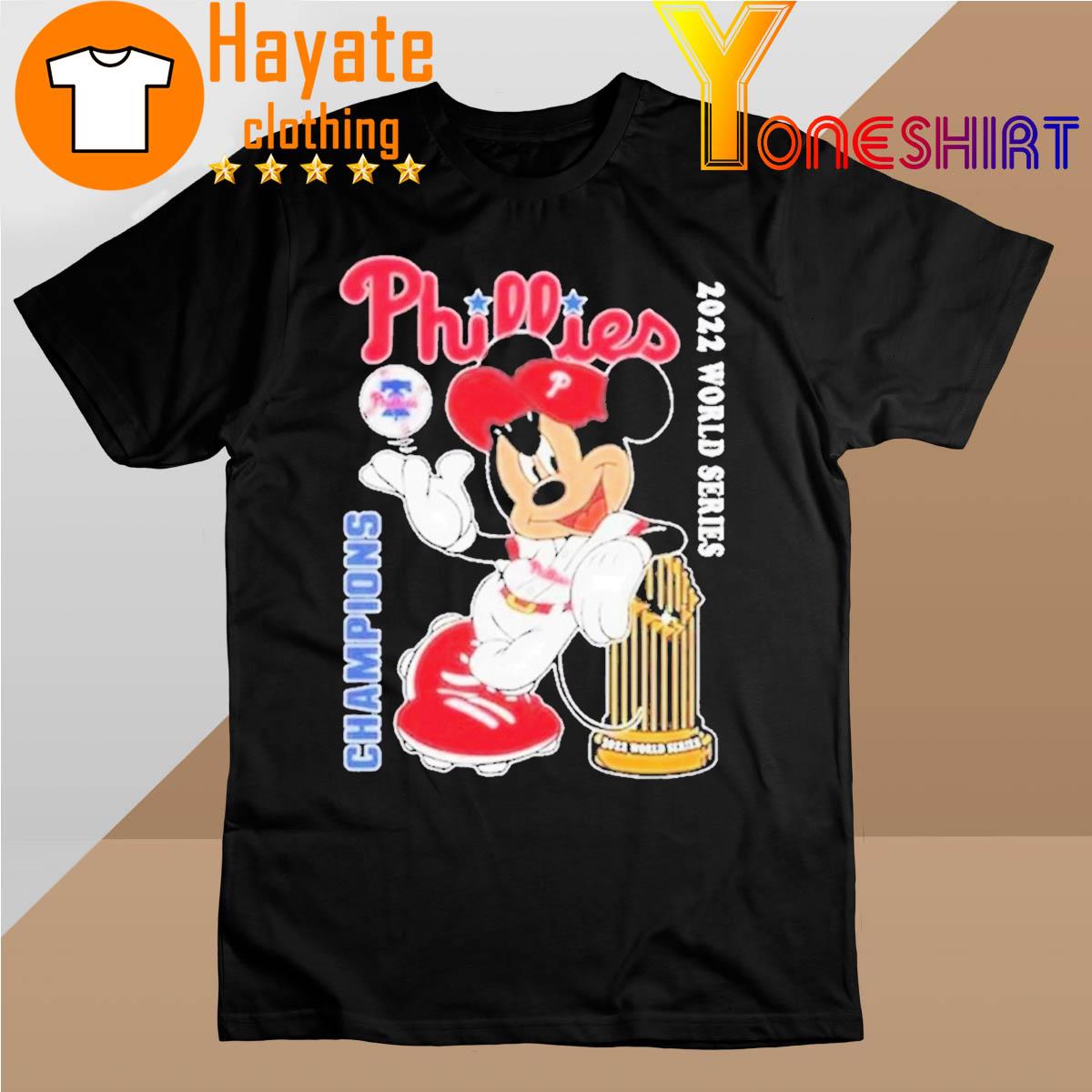 Philadelphia Phillies Disney Mickey Mouse Baseball 2022 shirt