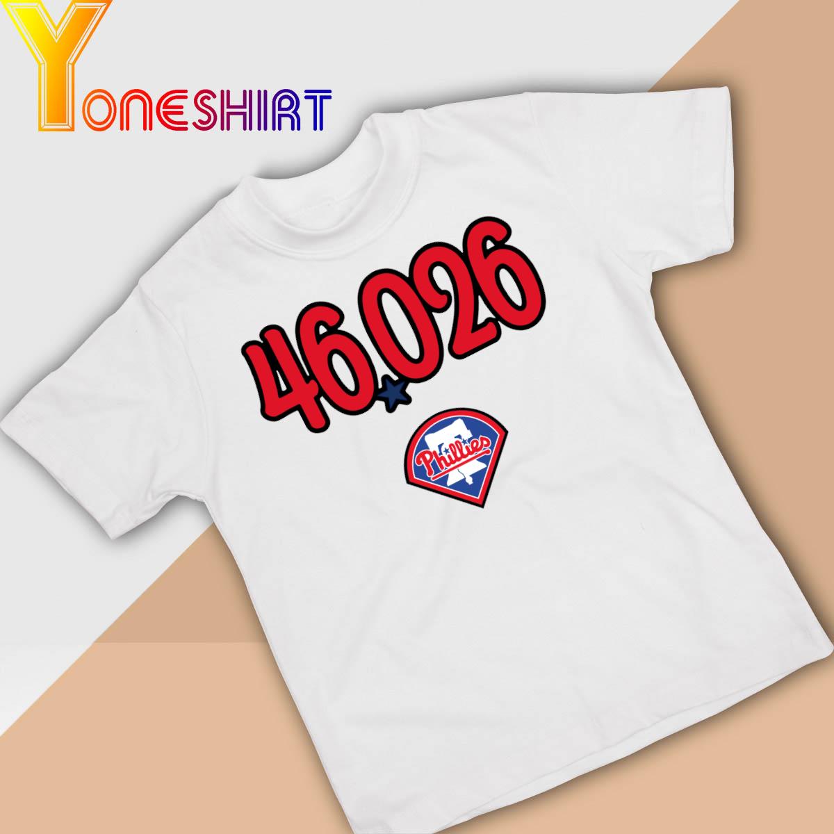 2022 Philadelphia Phillies 46 026 logo shirt