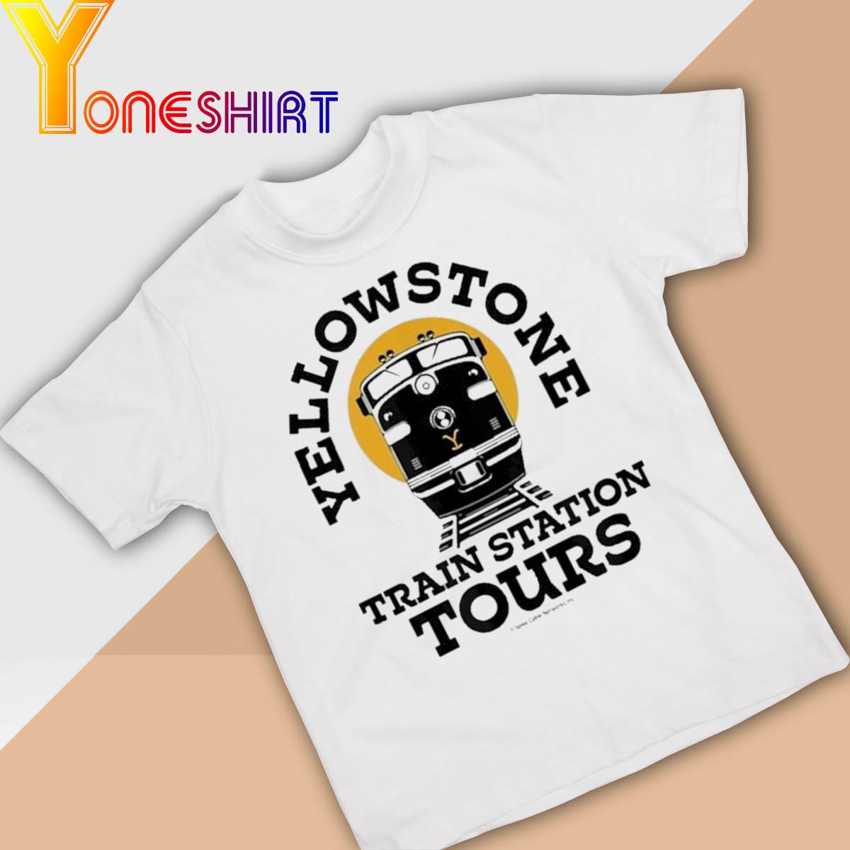 2022 Yellowstone Train Station Hours Shirt