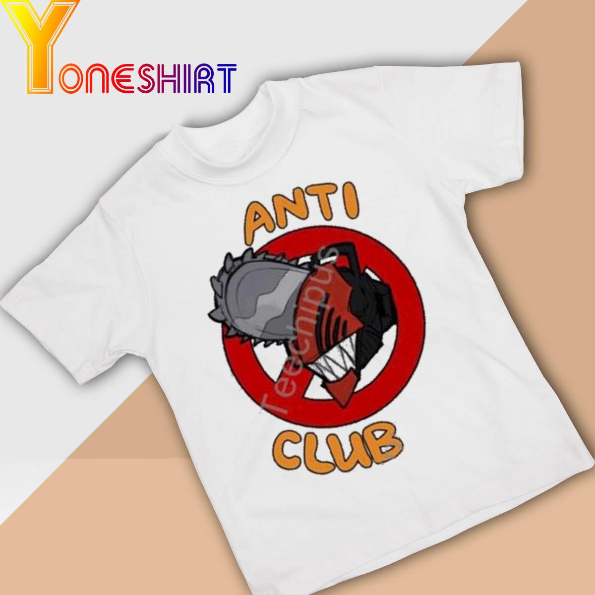 Chainsaw Man Anti Club Shirt