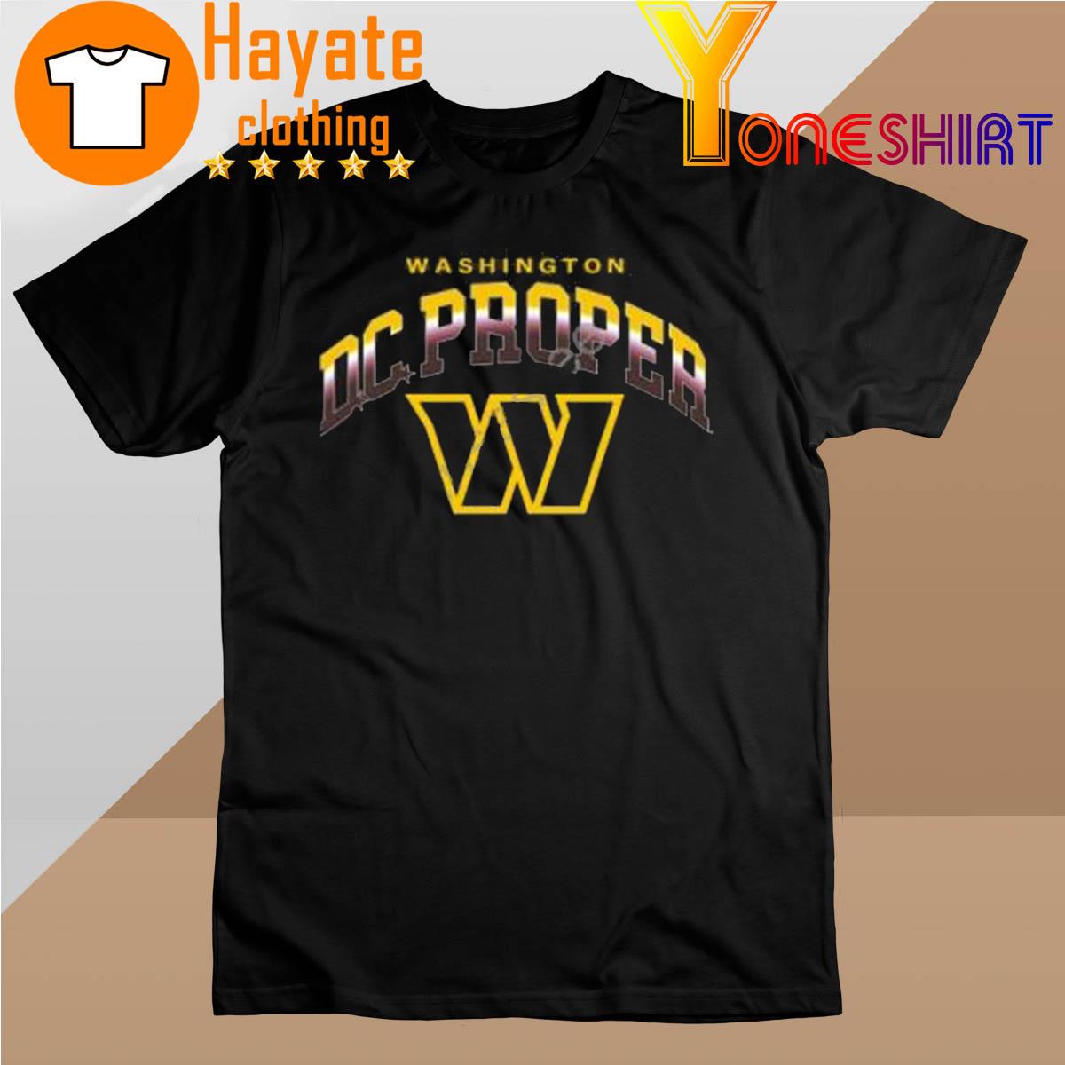 Dc Proper Washington Champions Shirt