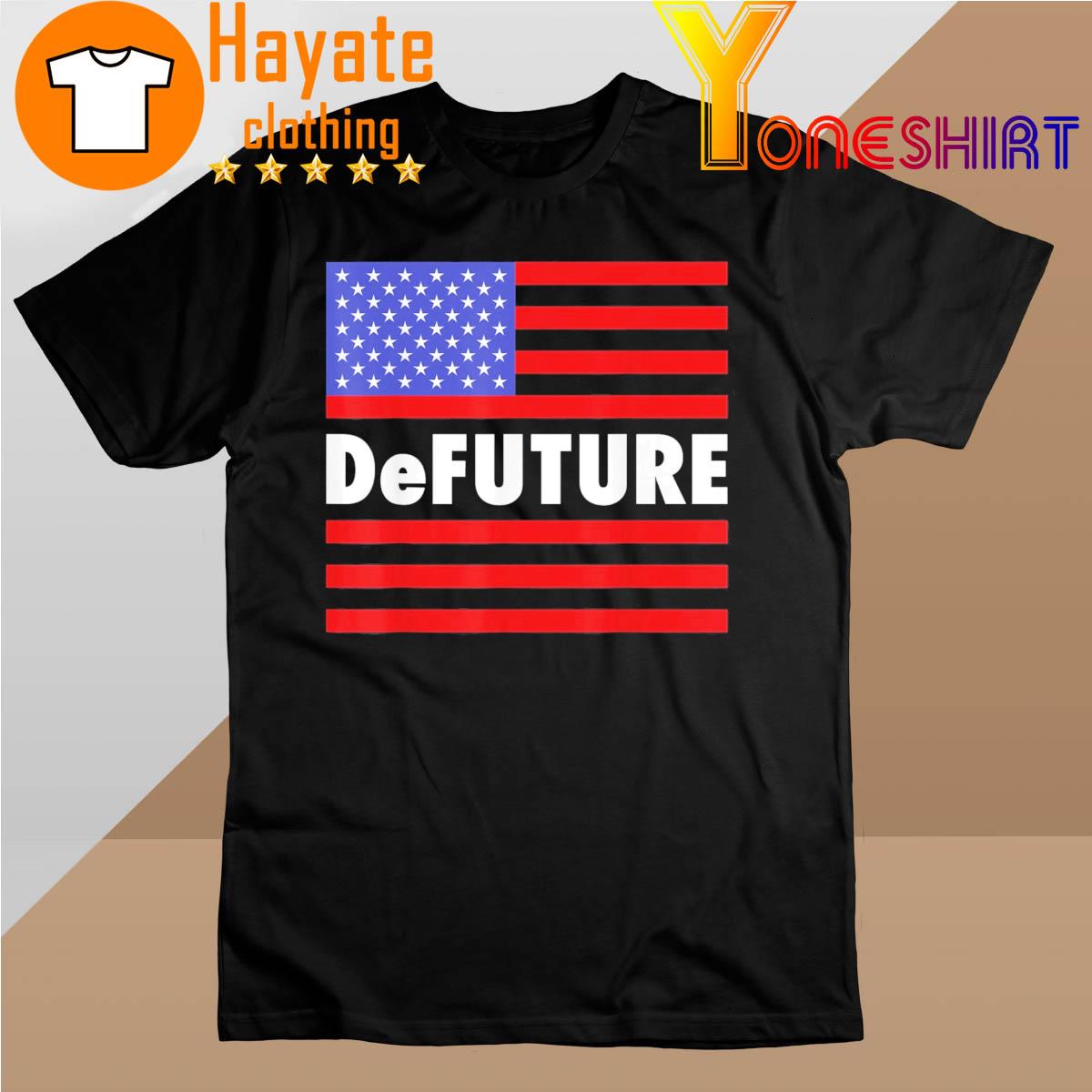 DeFUTURE Ron Desantis American Flag Florida T-Shirt