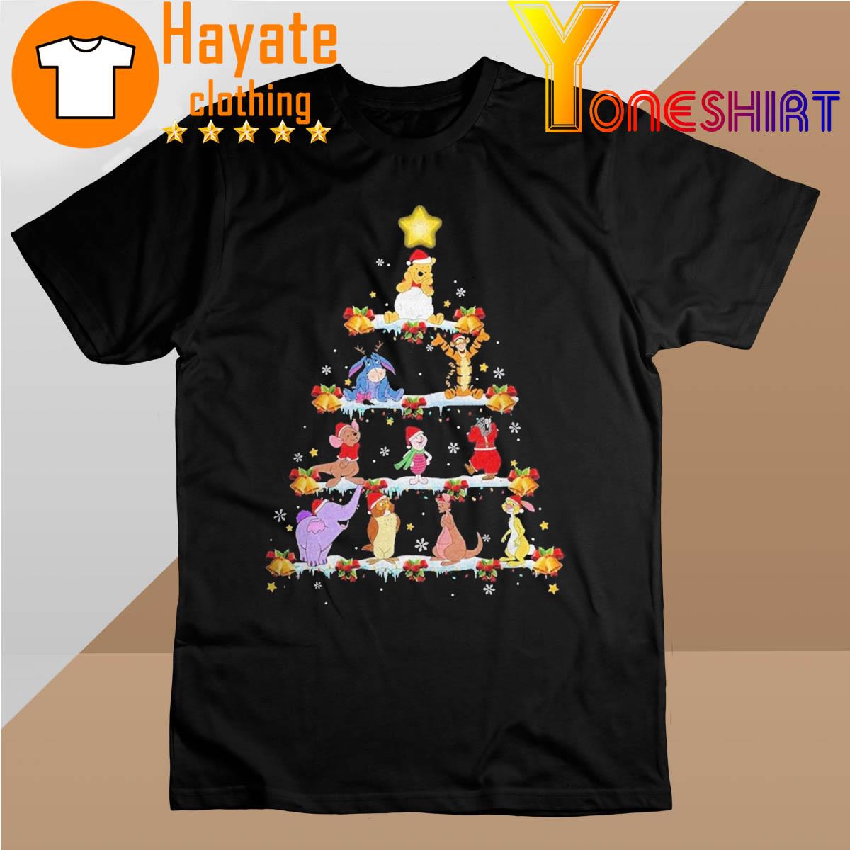 Disney Winnie The Pooh Christmas Tree Shirt