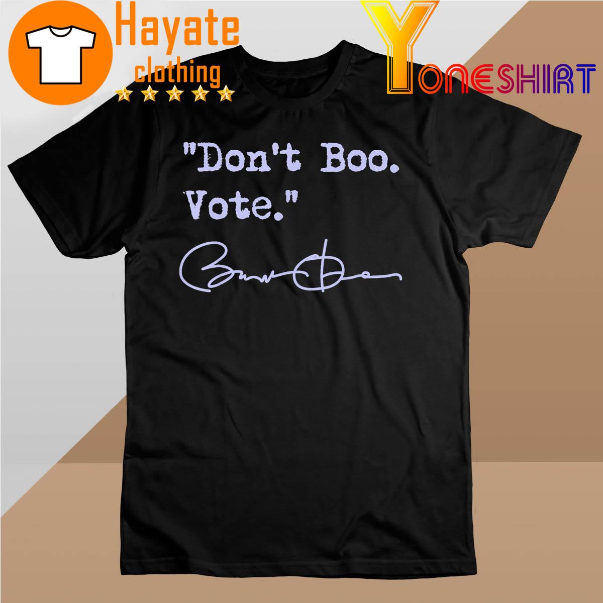 Don’t Boo Vote Barack Obama Shirt