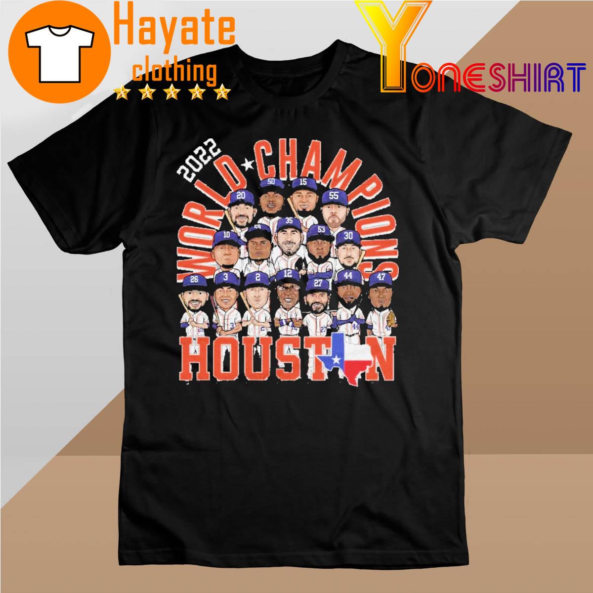 Houston Baseball Champs Houston Astros team American league champions 2022 Shirt