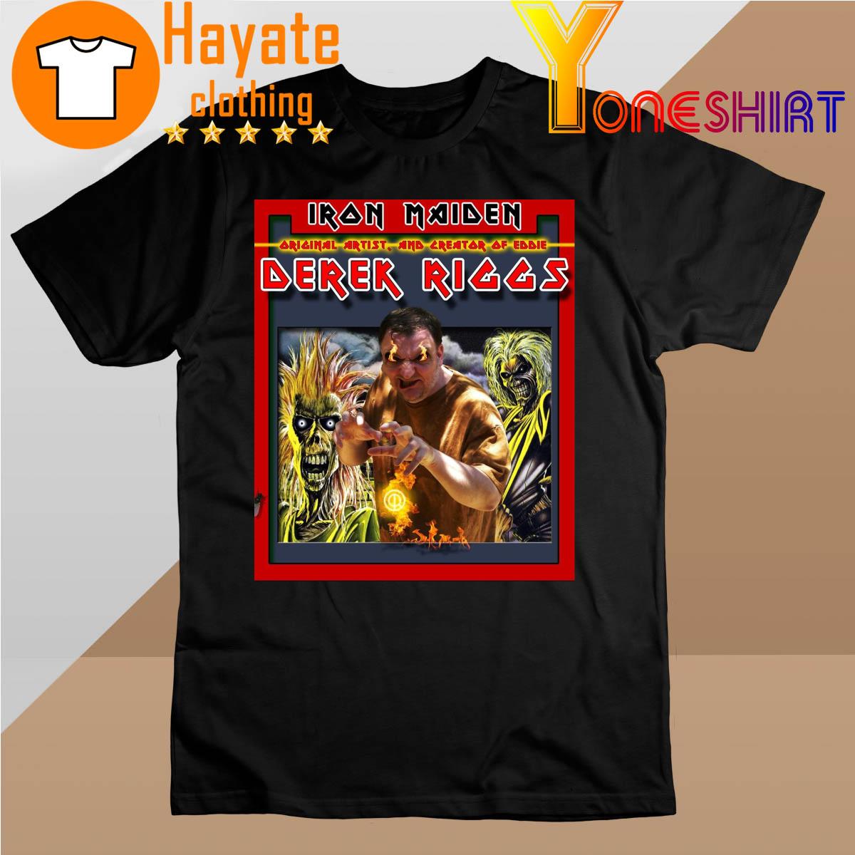 Iron Maiden Derek Riggs 2022 shirt