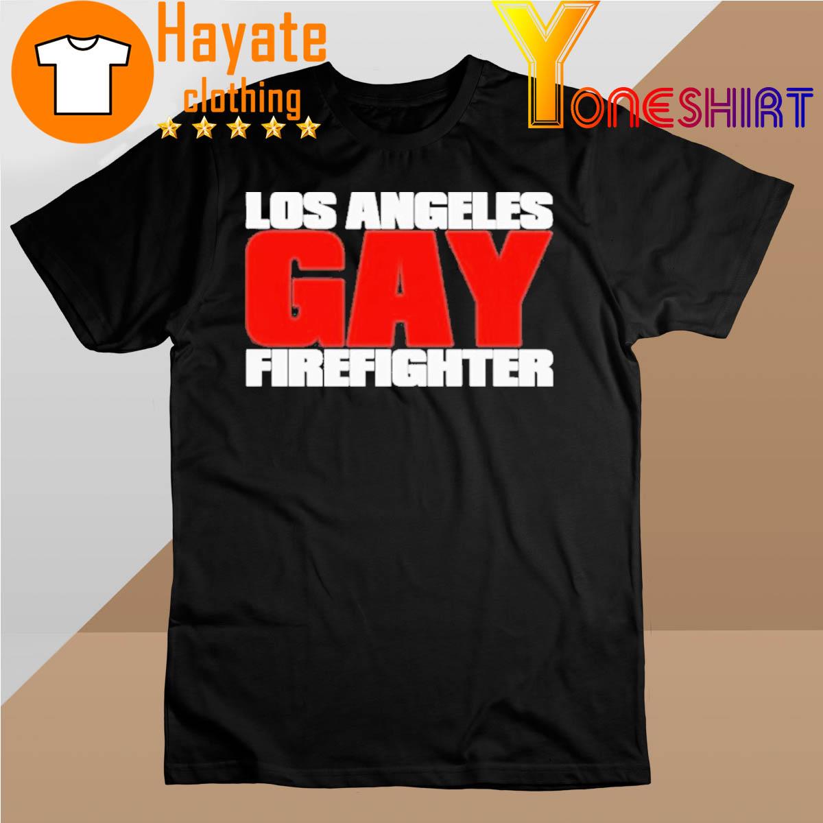 Los Angeles Gay Firefighter Shirt