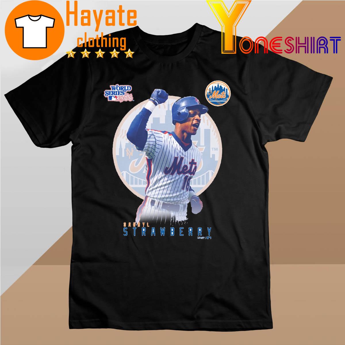 New York Mets Darryl Strawberry Mitchell and Ness shirt
