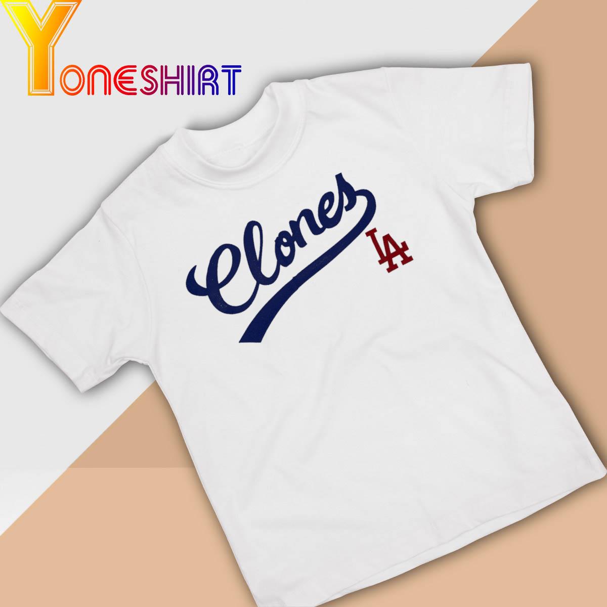 Official Clonexla Merch Clones X La Baseball Shirt