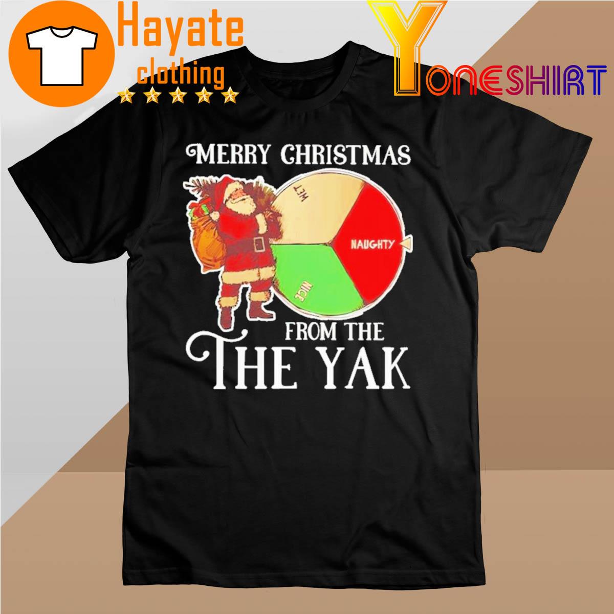 Official Merry Christmas From the Yak Christmas 2022 shirt