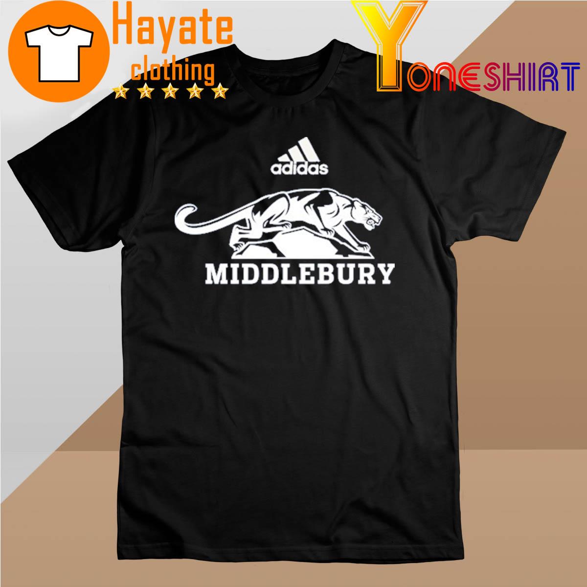 Official Middlebury Panther Adidas Shirt