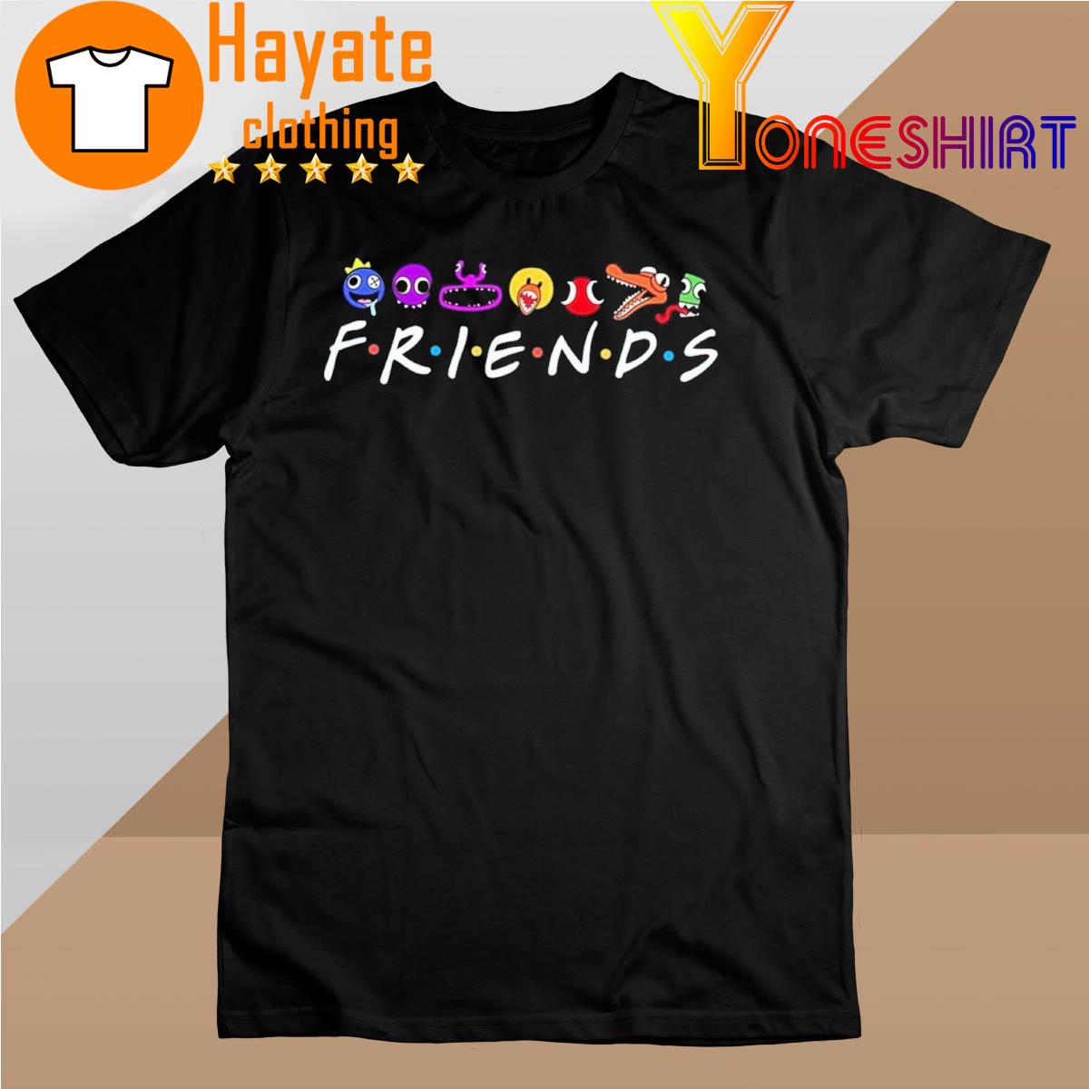 Rainbow Friends Friends Birthday shirt