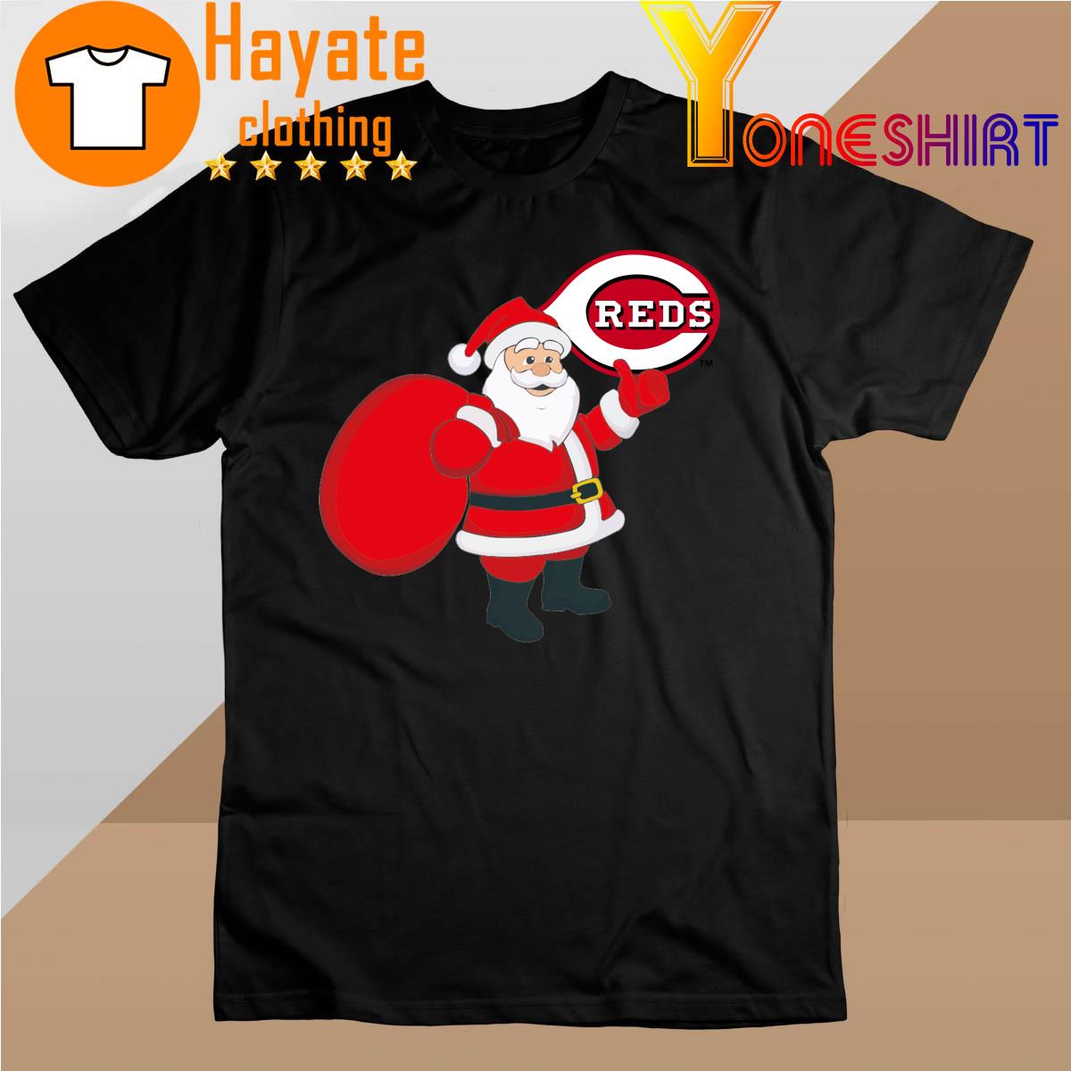 Santa Claus Cincinnati Reds MLB Christmas 2022 shirt