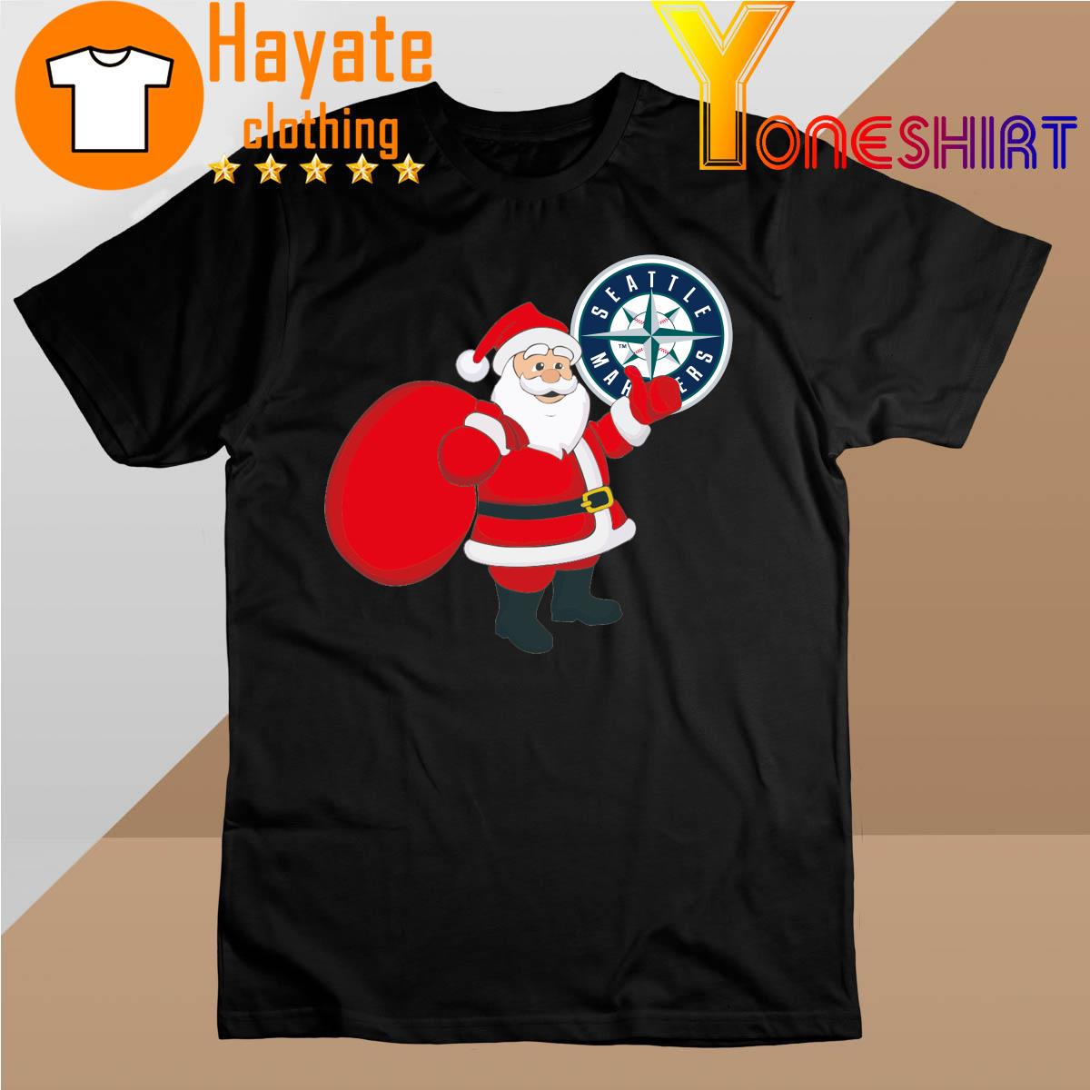 Santa Claus Seattle Mariners MLB Christmas 2022 shirt