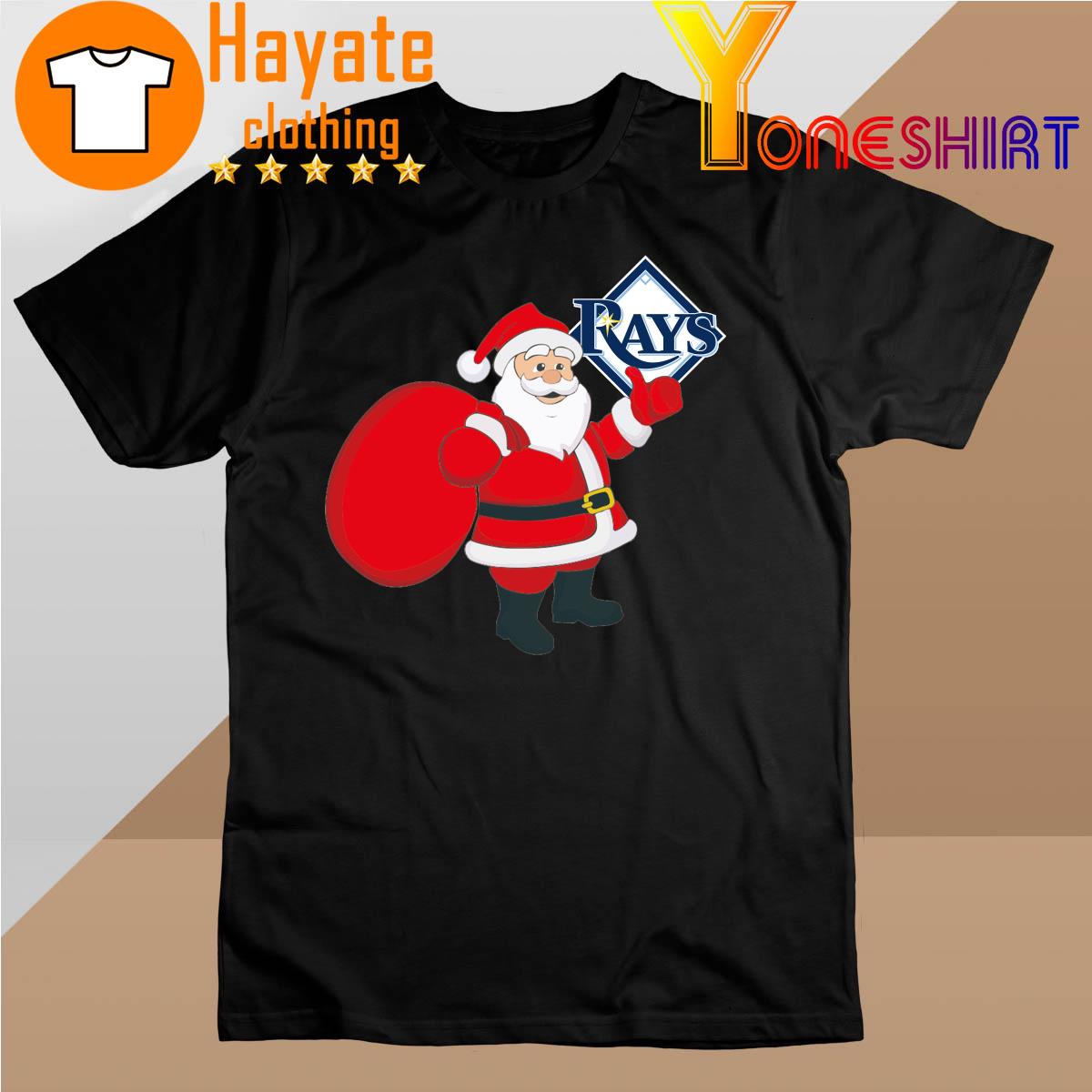 Santa Claus Tampa Bay Rays MLB Christmas 2022 shirt