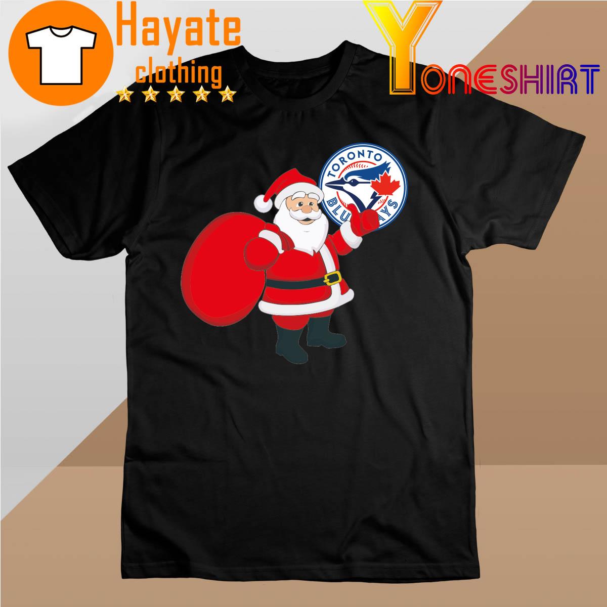 Santa Claus Toronto Blue Jays MLB Christmas 2022 shirt