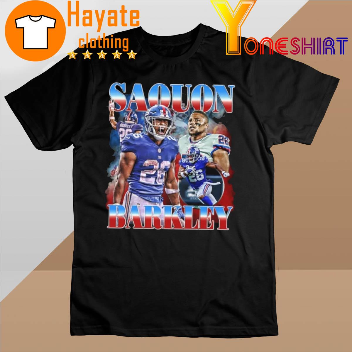 Saquon Barkley Football Player Team New York 2022 Shirt