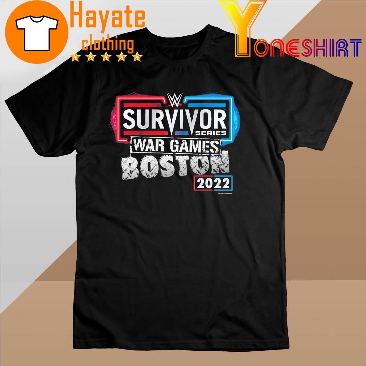 Survivor Series War Games Boston 2022 shirt