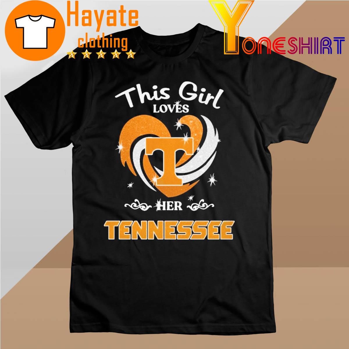 Top Tennessee Volunteers This Girl loves her Tennessee shirt