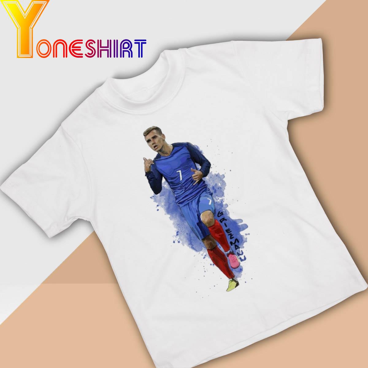 World Cup 2022 Antoine Griezmann Fanart Football Shirt