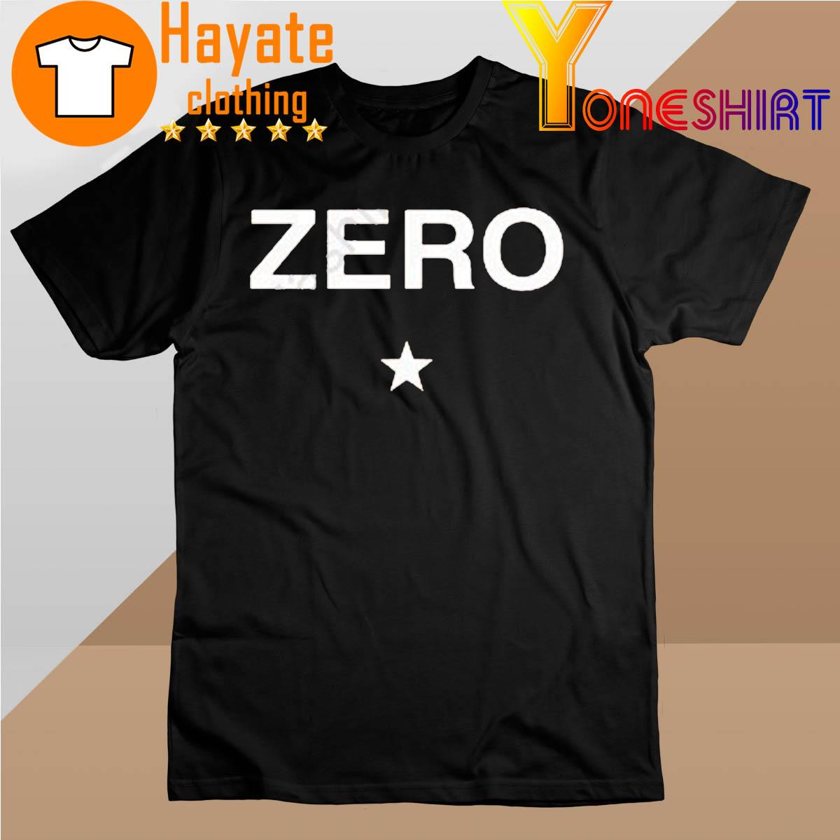 Zero Star 2022 shirt