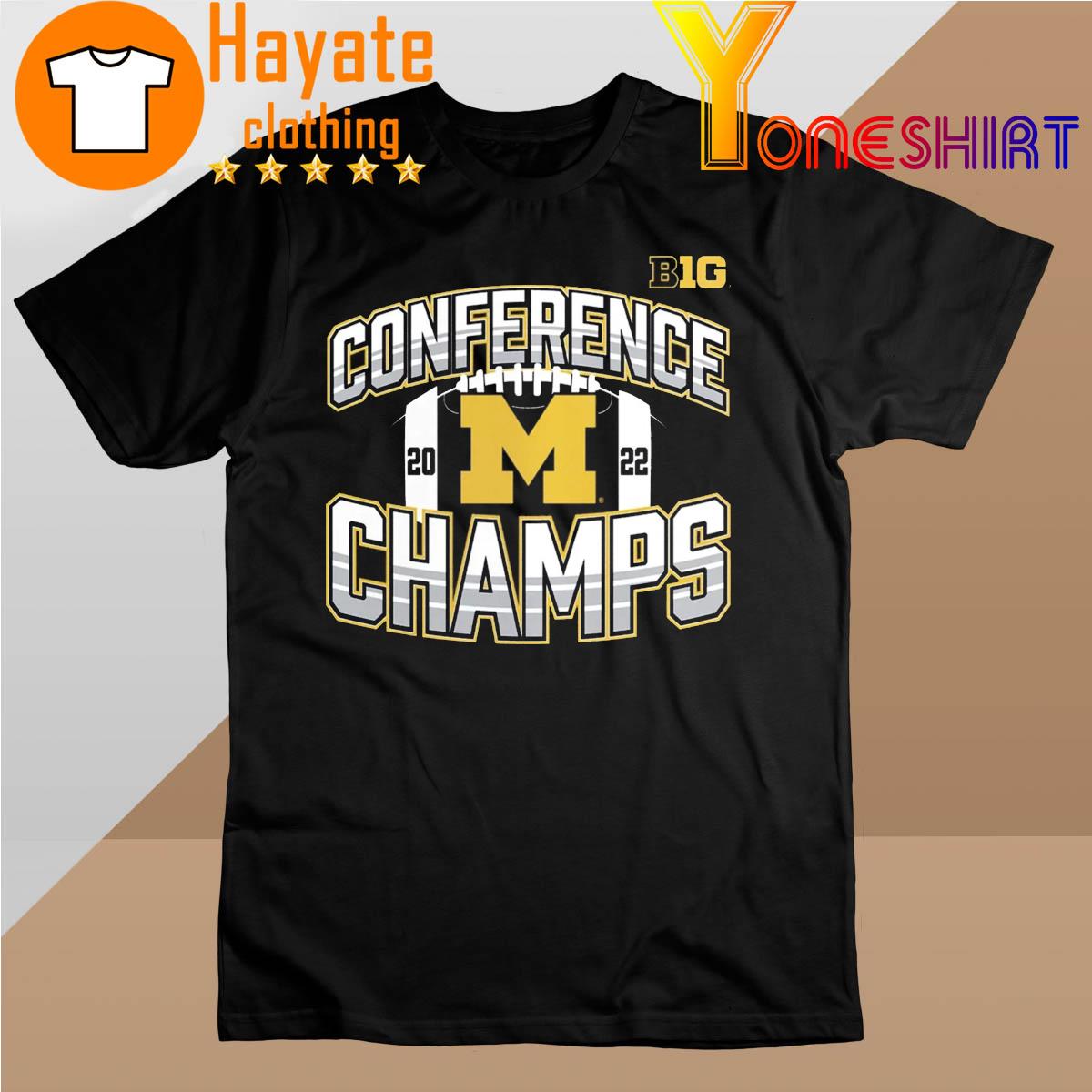 BIG Conference Champs Michigan Wolverines 2022 shirt