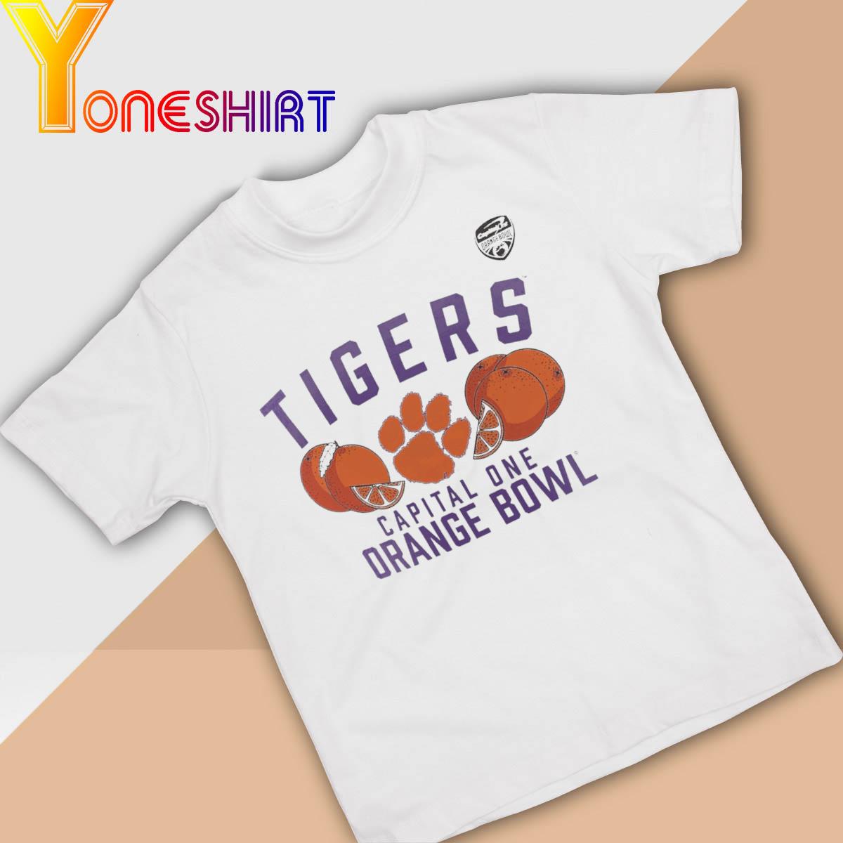 Clemson Tigers Capital One Orange Bowl 2022 shirt