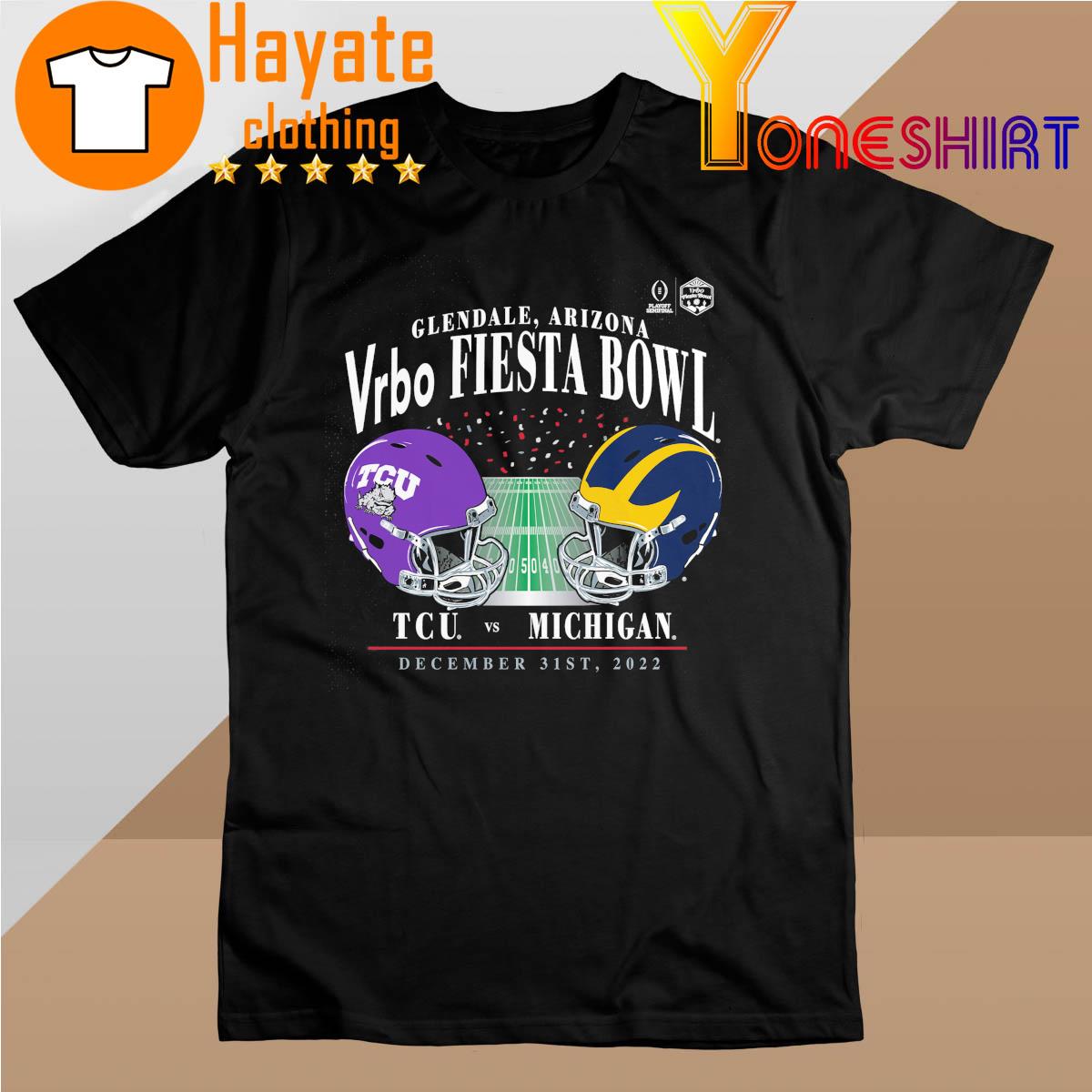 Glendale Arizona Vrbo Fiesta Bowl 2022 TCU Vs Michigan shirt