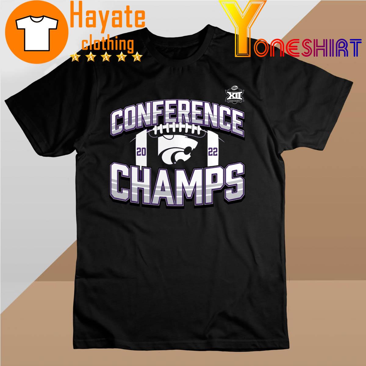 Kansas State Wildcats XII Championship Conference 2022 Champs shirt