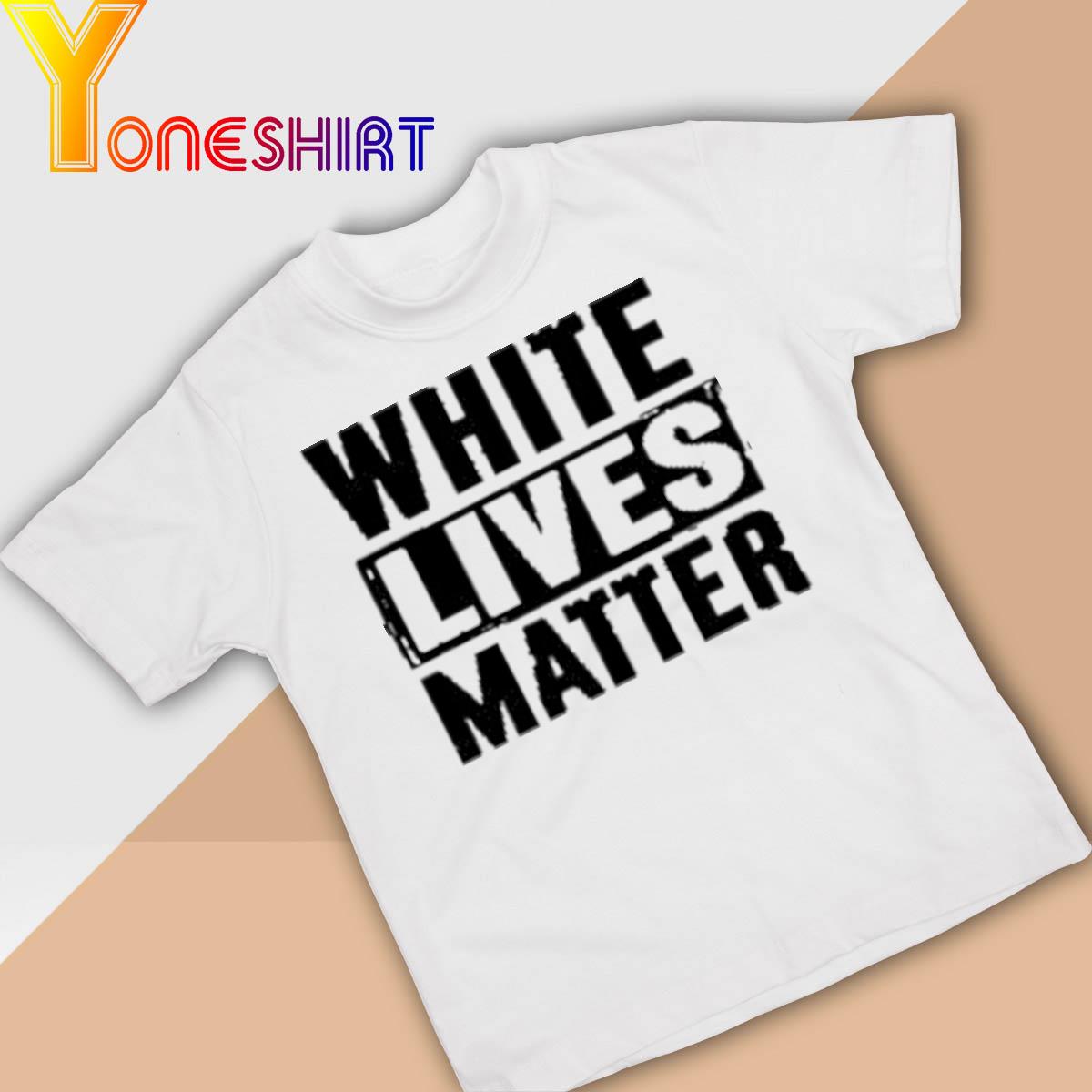 Louder With Crowder Hurricane Ian Donation White Lives Matter Black T-Shirt