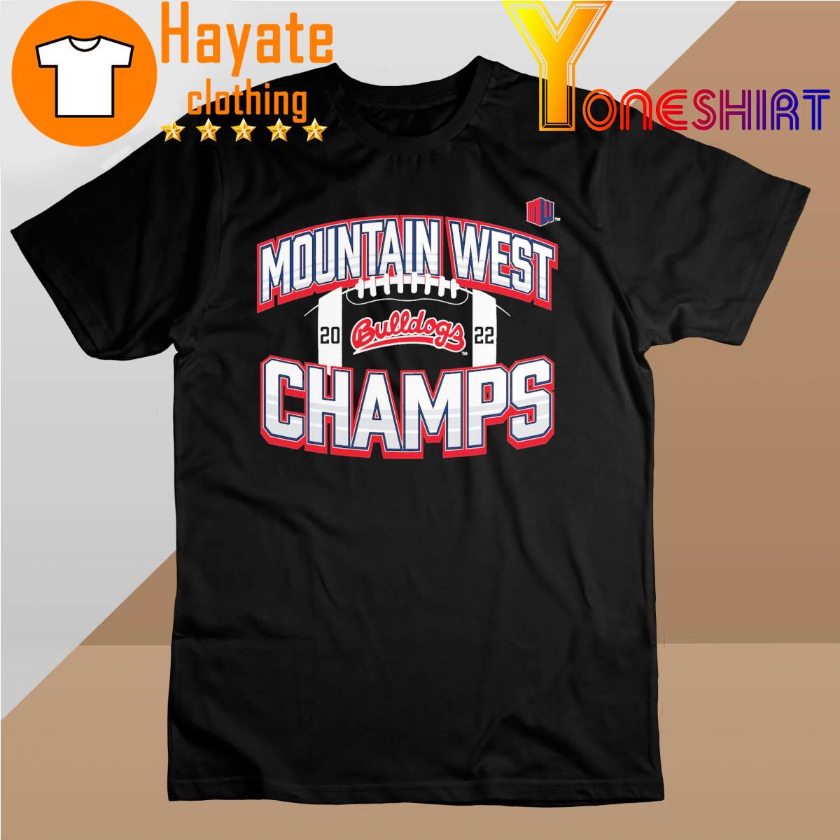 Mountain West Bulldogs Champs 2022 shirt
