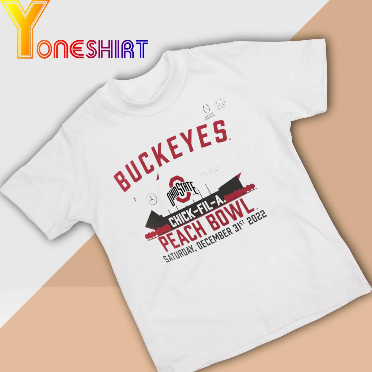 Ohio State Buckeyes Chick-Fil-A Peach Bowl 2022 shirt