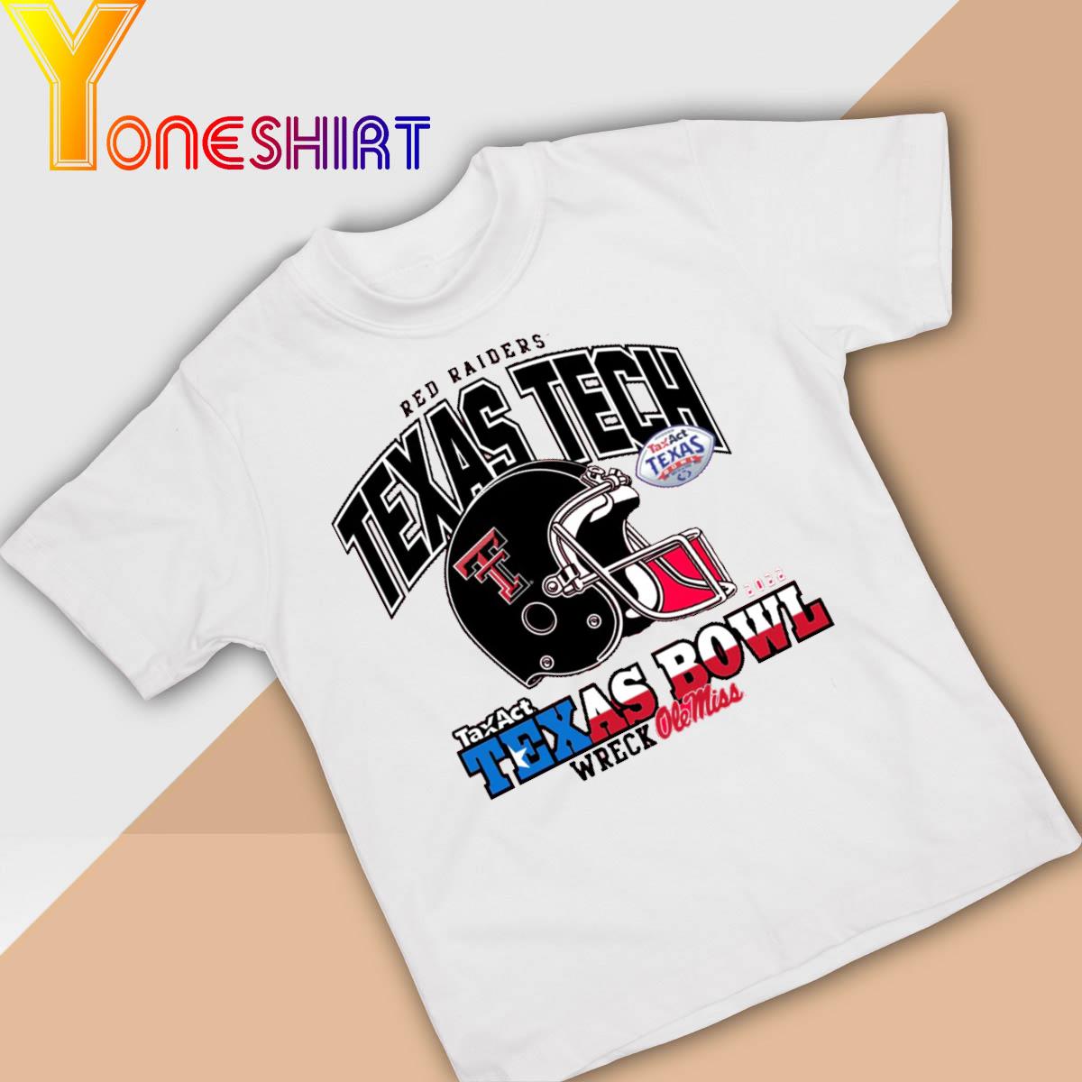 Red Raiders Texas Tech Taxact Texas Bowl Wreck Ole Miss 2022 shirt