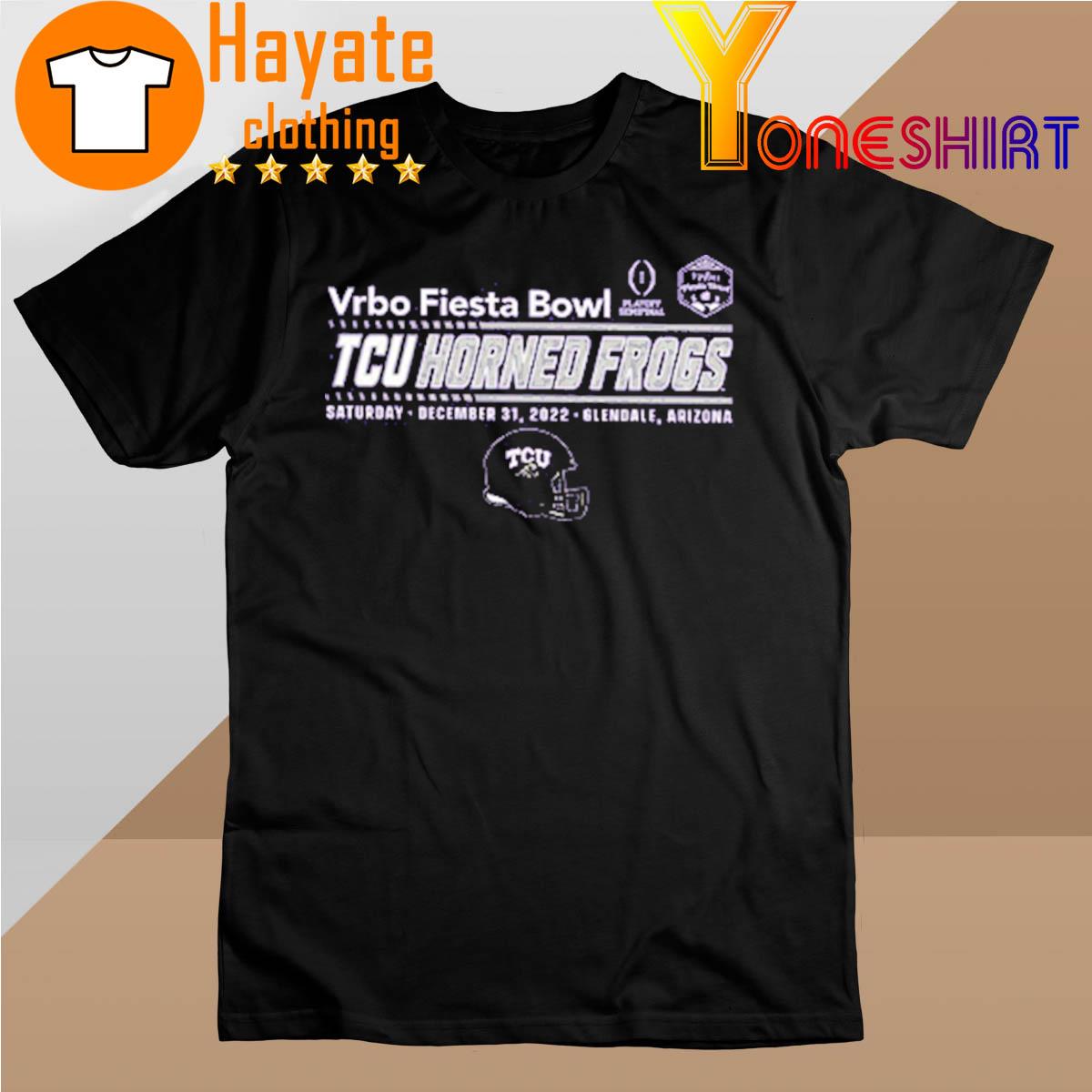 Vrbo Fiesta Bowl TCU Horned Frogs 2022 shirt