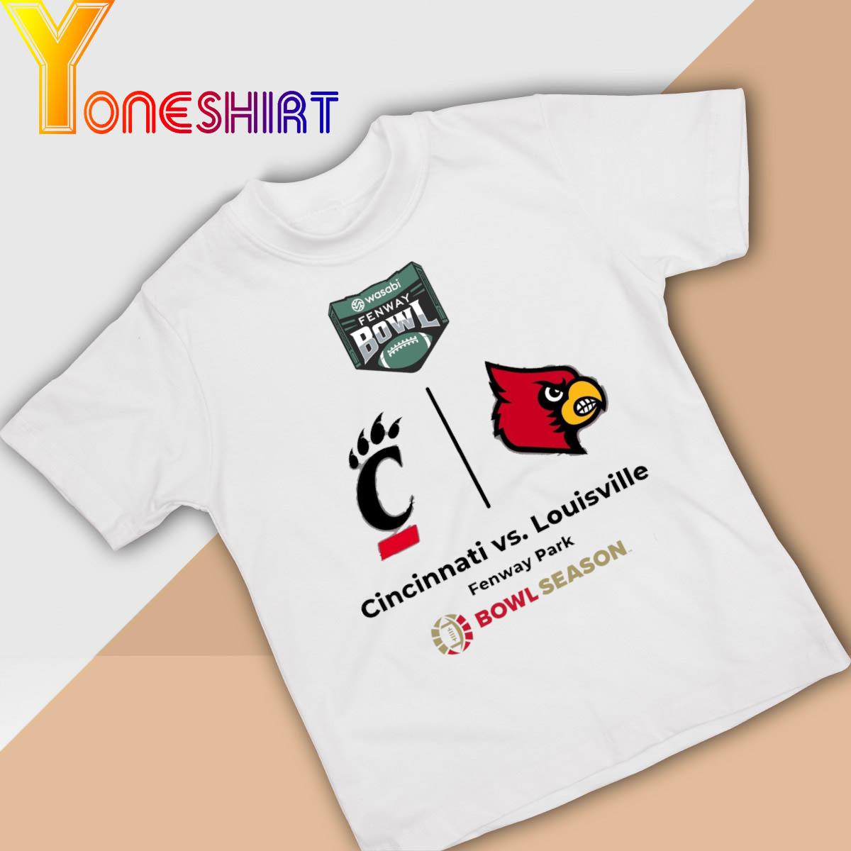 Wasabi Fenway Bowl Cincinnati vs Louisville Fenway Park Bowl Season shirt