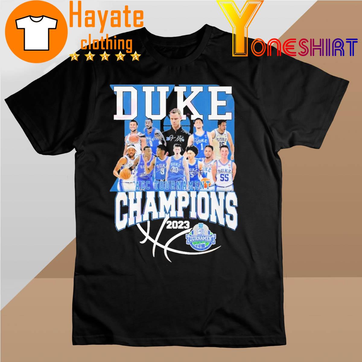 Duke Champions 2023 Tournament T-Shirt