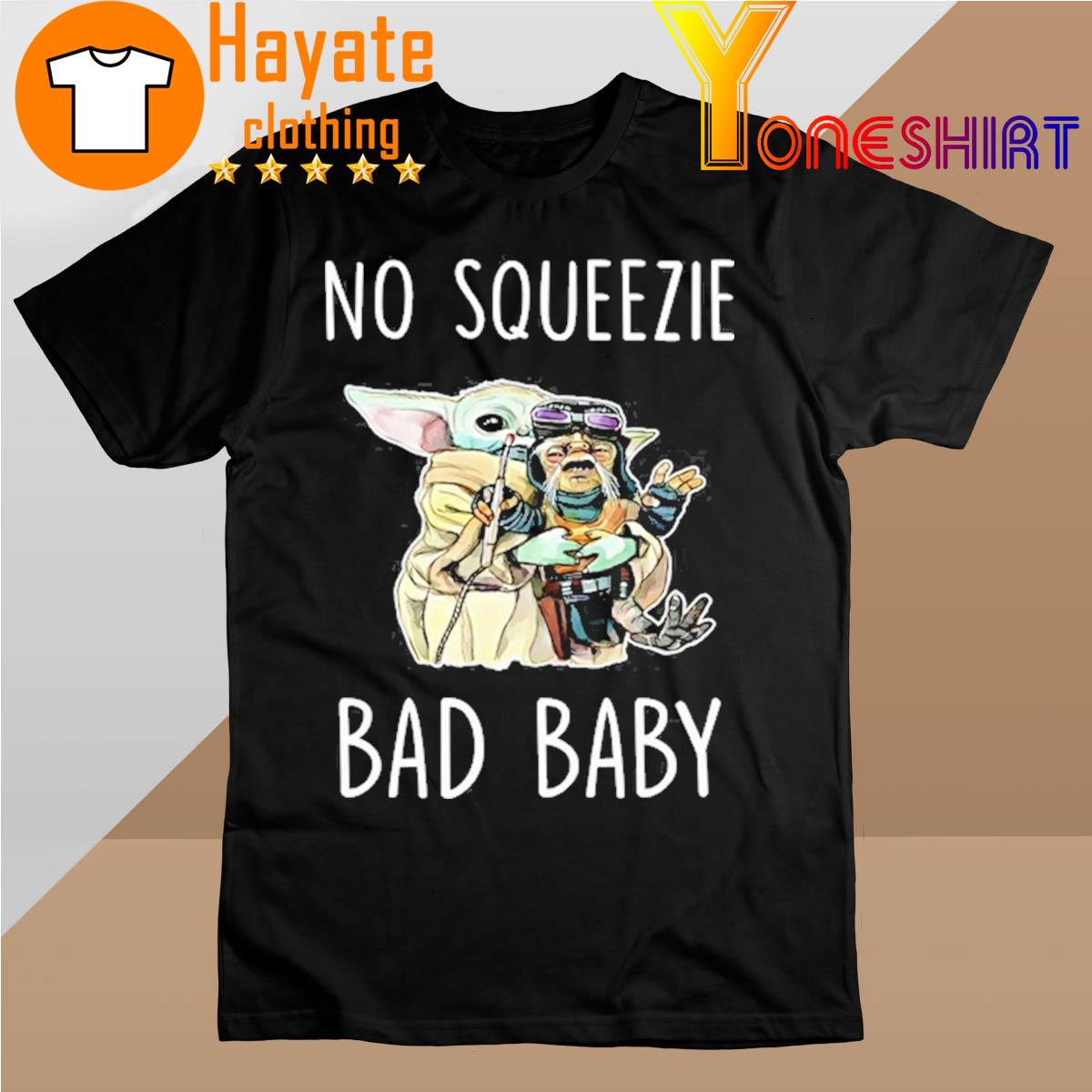 No Squeezie Bad Baby Yoda shirt