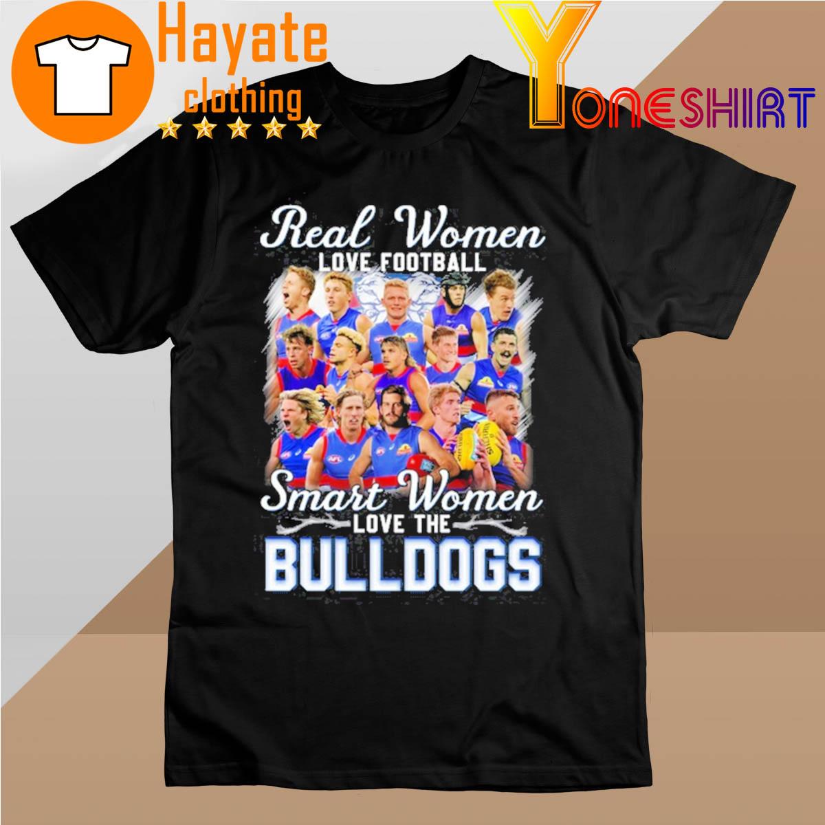Real Women love Football Smart Women love the Gonzaga Bulldog shirt