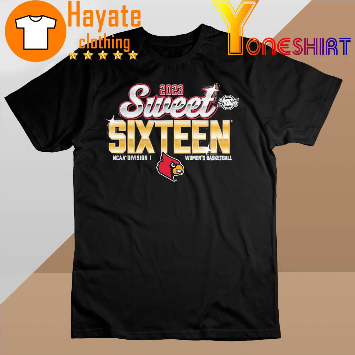 Sports Teams Louisville Cardinals Sweet Sixteen 2023 March Madness shirt