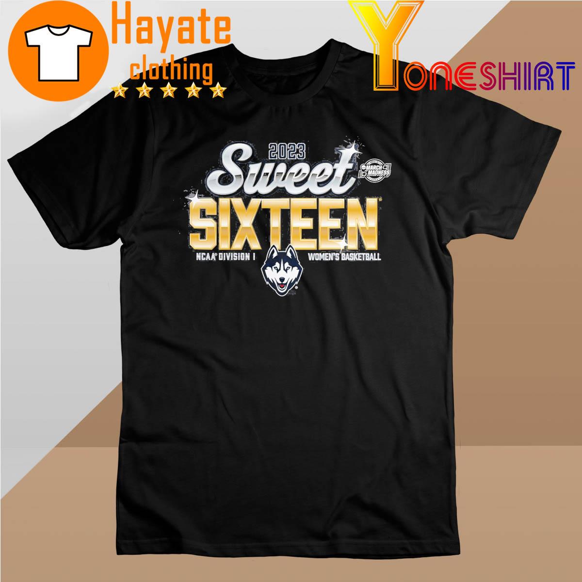 Sports Teams UConn Huskies Sweet Sixteen 2023 March Madness shirt