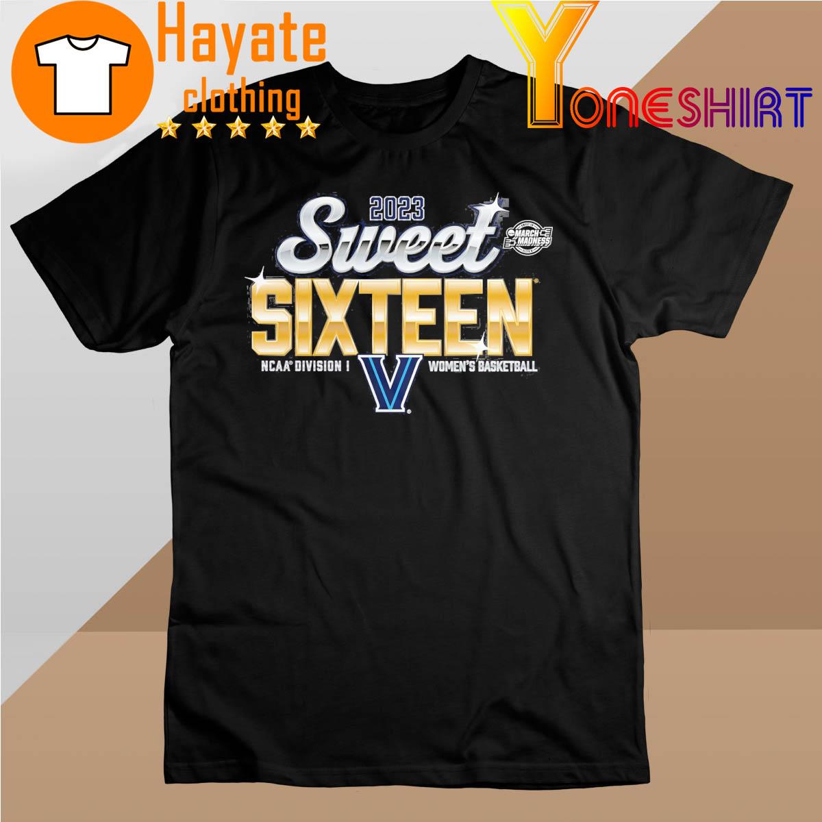 Sports Teams Villanova Wildcats Sweet Sixteen 2023 March Madness shirt