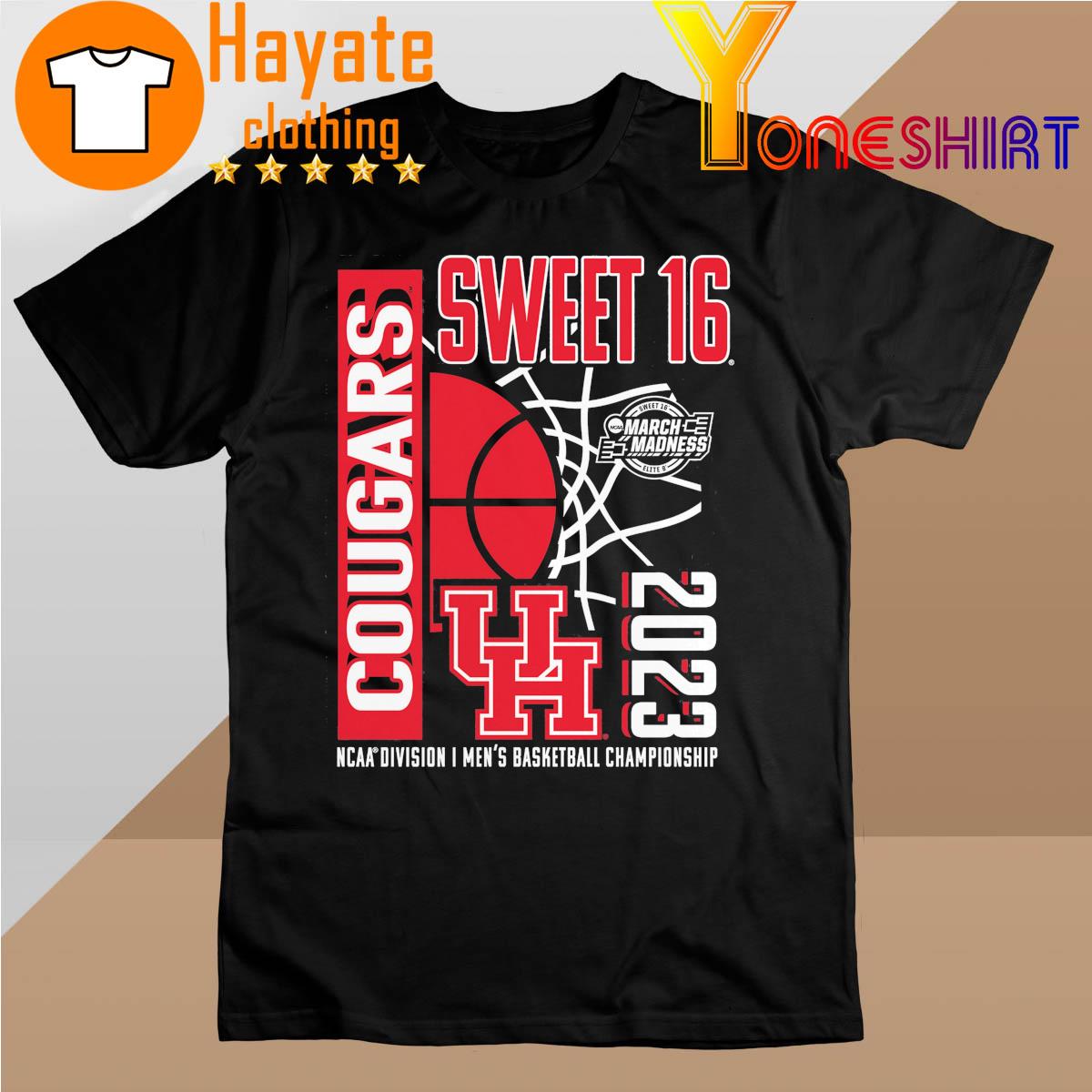 The Team Sports Houston Cougars Sweet 16 March Madness 2023 shirt