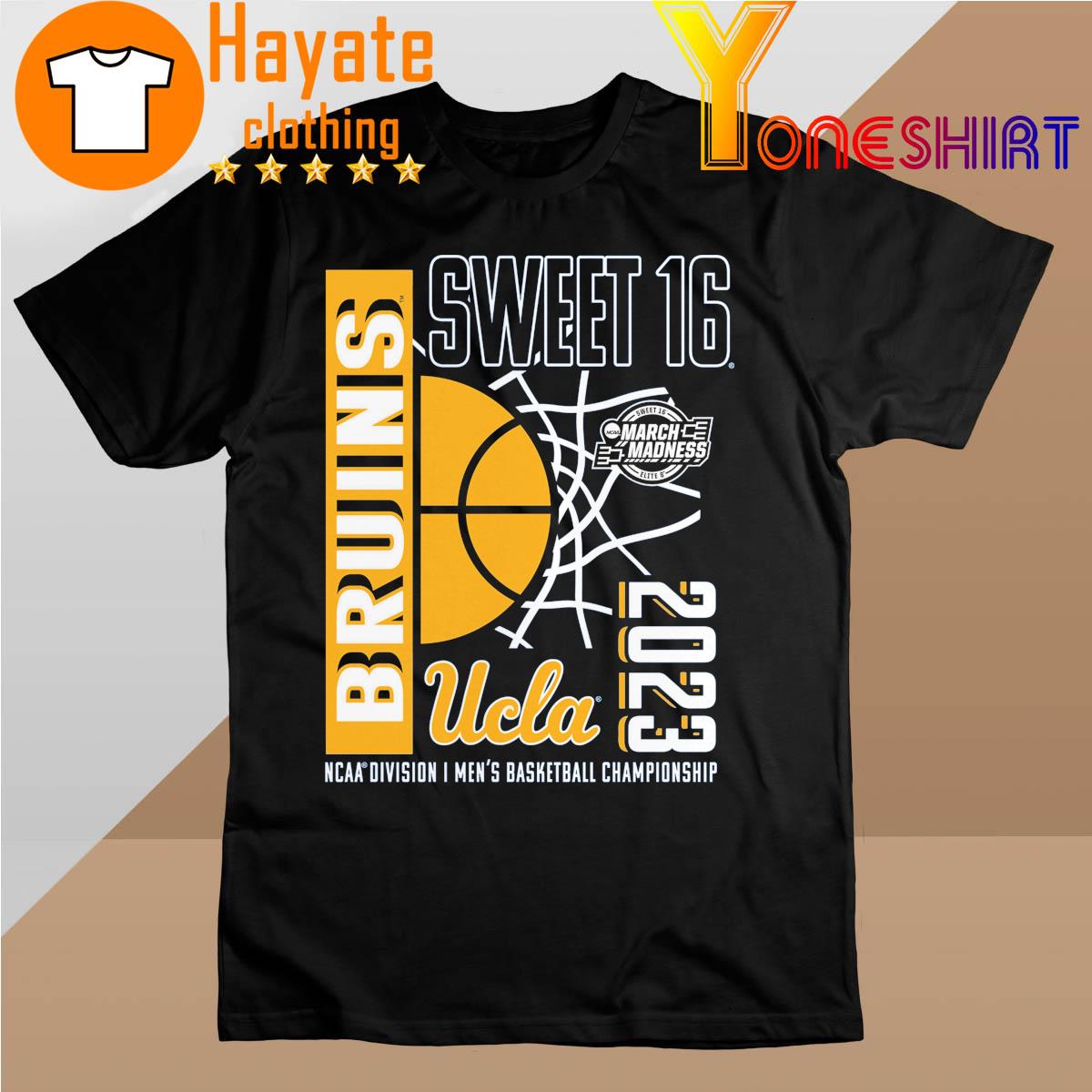 UCLA Bruins Sweet 16 Ncaa Division I Men's Basketball Championship shirt