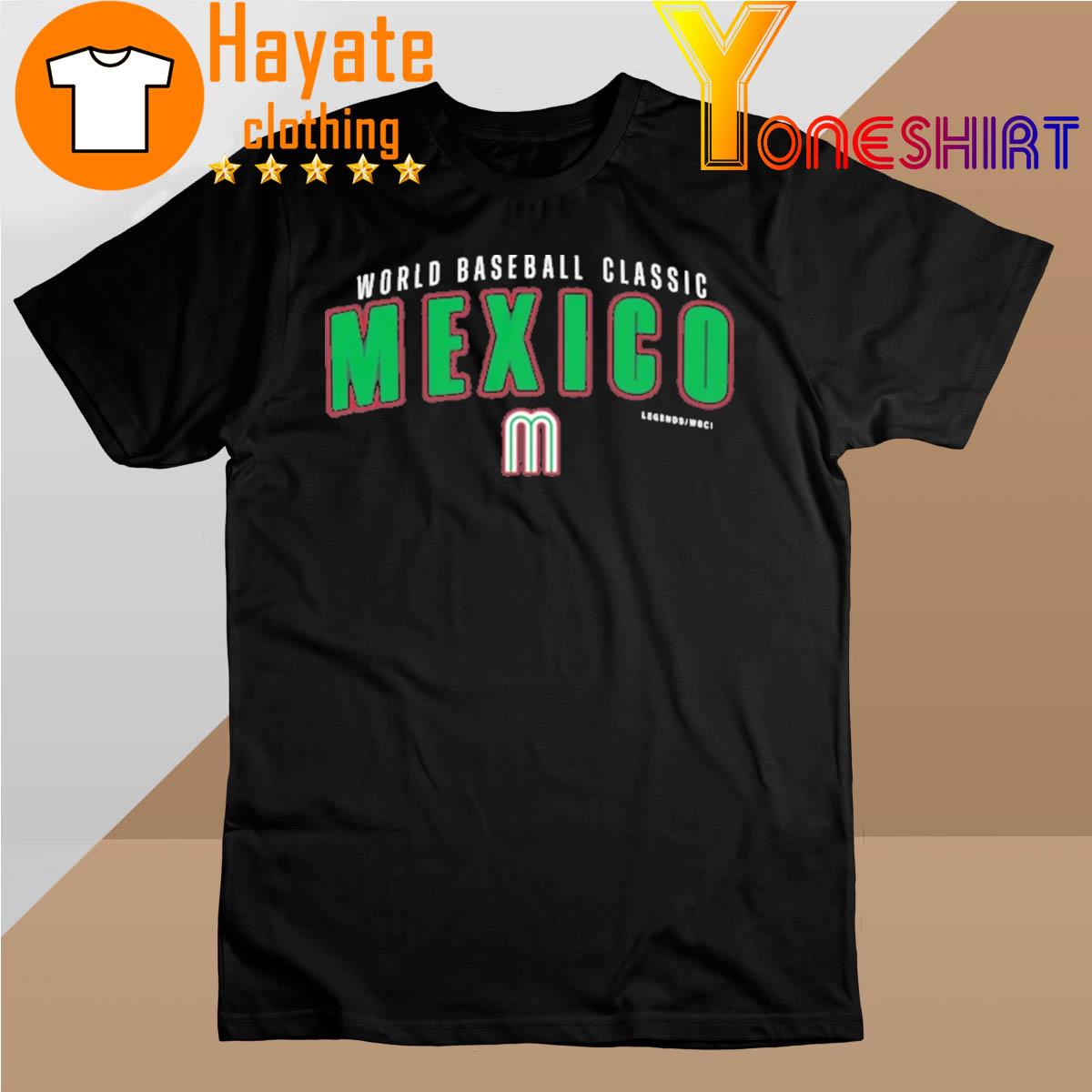 World Baseball Classic Mexico Legends wbci shirt