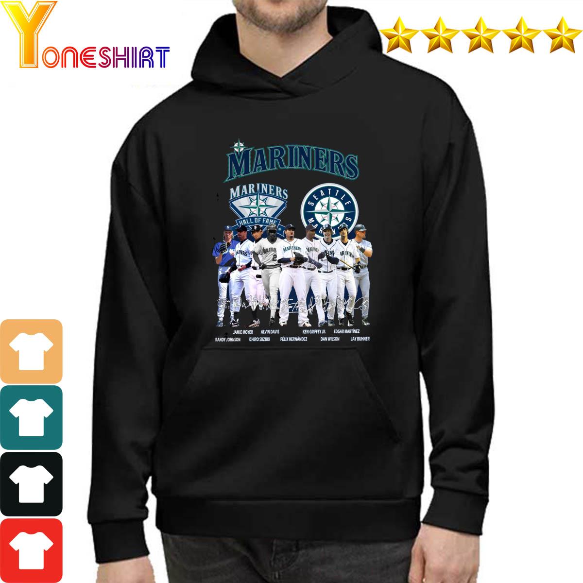 Seattle Mariners Hall of Fame names and signatures shirt, hoodie