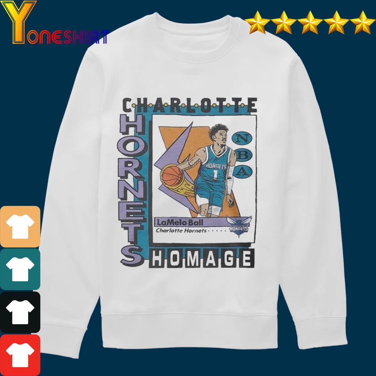 Charlotte Hornets Trading Card Lamelo Ball Nba Player T-shirt, hoodie,  sweater and long sleeve